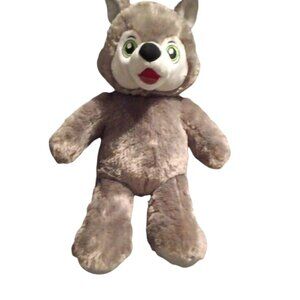 Build A Bear BAB Workshop Wiley the Wolf Great Wolf Lodge 16"